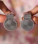 Silver alloy earrings