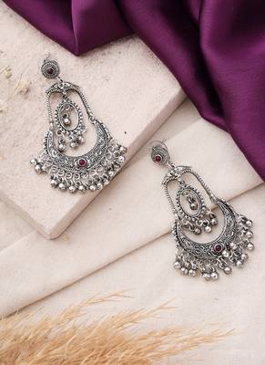 Silver alloy earrings 3