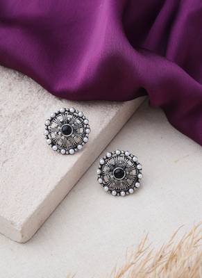 Oxidized Stud Earrings 1