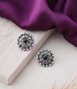 Oxidized Stud Earrings