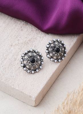 Oxidized Stud Earrings 2