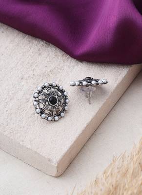 Oxidized Stud Earrings 3