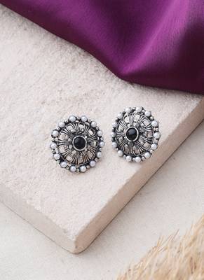 Oxidized Stud Earrings 4