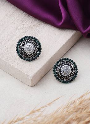 Oxidized Stud Earrings 1