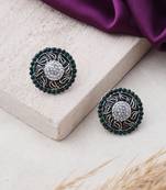 Oxidized Stud Earrings