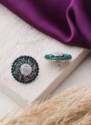 Oxidized Stud Earrings 3