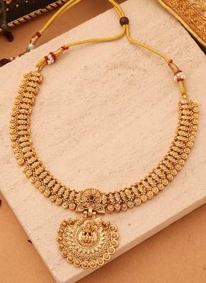 Gold gold plated alloy necklace sets 3
