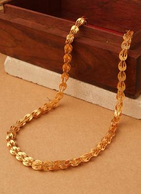 Spiral Harmony Gold-Plated Necklace 1