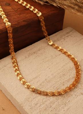 Spiral Harmony Gold-Plated Necklace 2