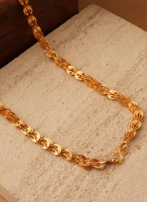 Spiral Harmony Gold-Plated Necklace 4