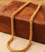 Gold gold plated alloy necklace