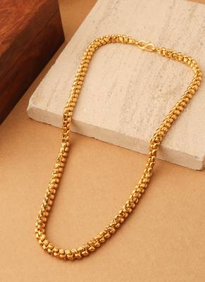 Gold gold plated alloy necklace 3