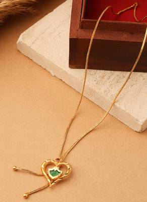 Gold gold plated alloy necklace 2