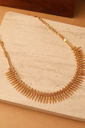 Gold gold plated alloy necklace sets
