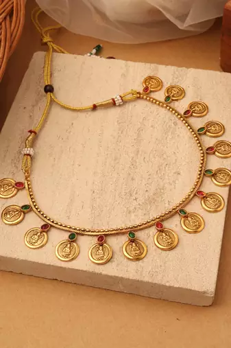 Goddess Blessings Coin Necklace Set