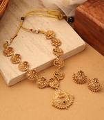 Divine Grace Lakshmi Necklace Set