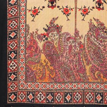 Digital print assam silk dupatta for women and girls to wear on gown chaniya choli kurti etc 5