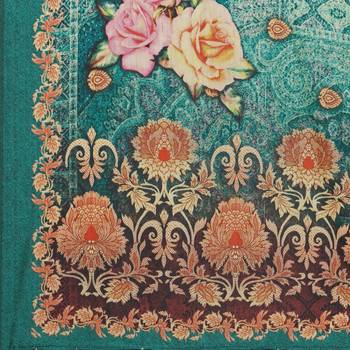 Digital print assam silk dupatta for women and girls to wear on gown chaniya choli kurti etc 5