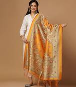 Digital print assam silk dupatta for women and girls to wear on gown chaniya choli kurti etc