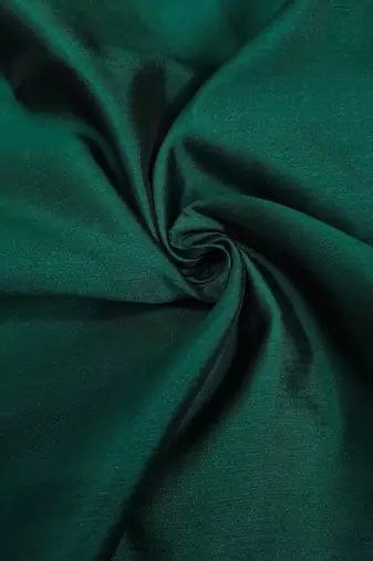 Classiques Jacquard Silk Dress Bottle Green Material