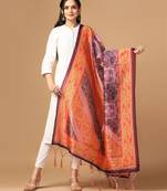 Digital print assam silk dupatta for women and girls to wear on gown chaniya choli kurti etc