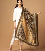 Digital print assam silk dupatta for women and girls to wear on gown chaniya choli kurti etc