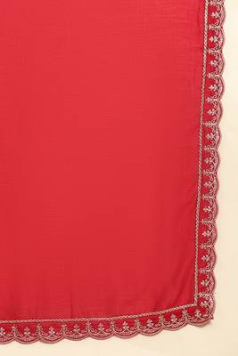 Vichitra Silk Sequence Embroidery Anarkali Kurta Pant Salwar Suit Set Kurta Set for Women 8