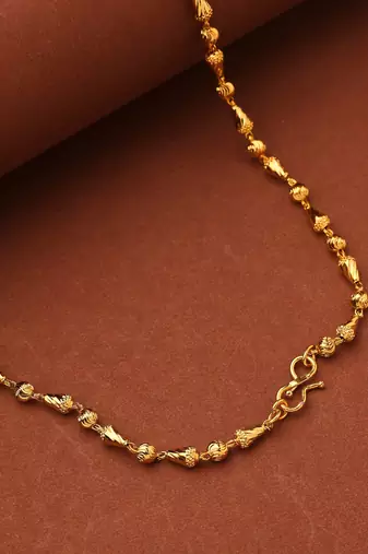 Plain Gold Necklace