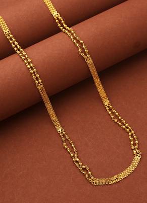 2- Layered Gold Necklace For Women 4