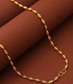 Elegant gold plated necklace