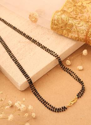 Mangalsutra with American Diamond Pendant 4