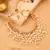 Gold Plated South Indian Style Necklace with Pearl Drops