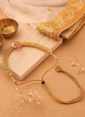 Peacock Grace Gold-Plated Necklace 5