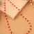 Sunset Radiance Oval Stone & Pearl Necklace