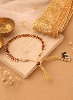 Multicolor stone alloy necklace sets 5
