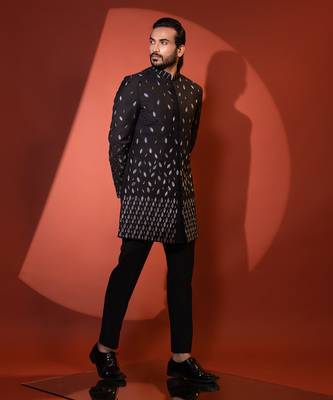 Black achkan set 3
