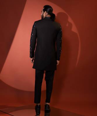 Black achkan set 5