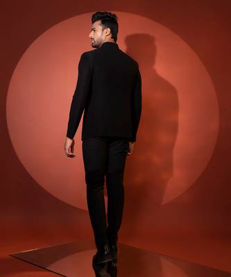 Black bandhgala set 5