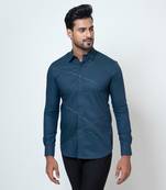 Teal cotton shirt