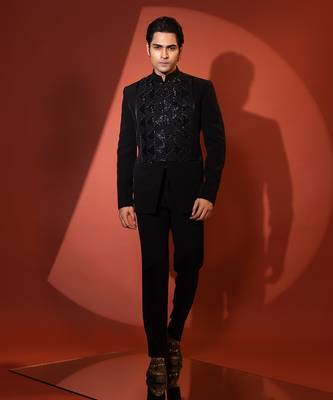 Black motif bandhgala 1