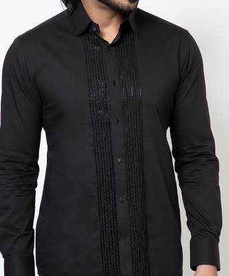 Black cotton shirt 3