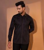 Black premimum cotton shirt