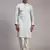 Light blue silk embroidery kurta