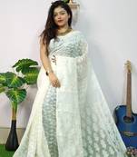 Puja Special New Design Dhakai Jamdani Saree Premium Quality