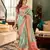 Green Designer Digital Printed Soft silk blend Saree With Blouse