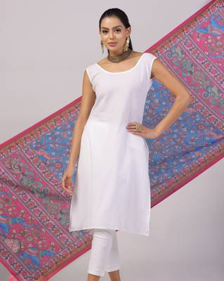 Digital print lilen blend zari dupatta for women and girls to wear on gown chaniya choli kurti etc 4