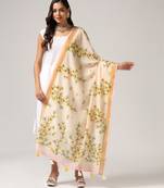 Digital print lilen blend zari dupatta for women and girls to wear on gown chaniya choli kurti etc