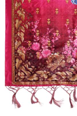 Digital print assam silk dupatta for women and girls to wear on gown chaniya choli kurti etc 5
