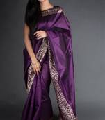 Banglori Raw Silk Saree With Rich Pallu And Bontrast Blouse Piece