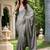Trendmalls  Satin Siroski With Embroidery Butti Work Saree With Blouse Piece